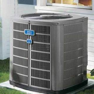 An American Standard A/C Unit installed